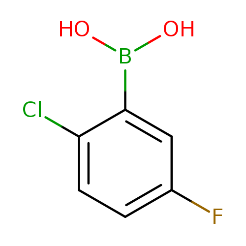 Fc1ccc(c(c1)B(O)O)Cl