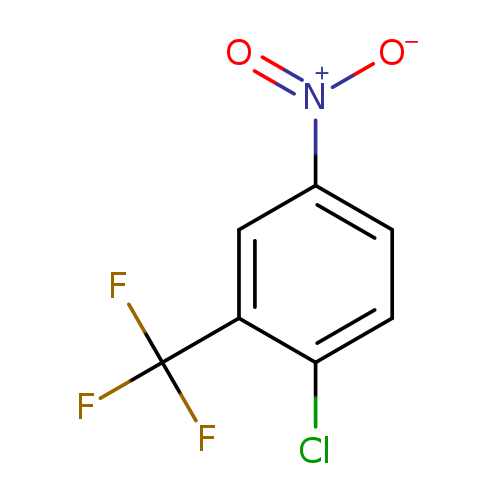 [O-][N+](=O)c1ccc(c(c1)C(F)(F)F)Cl