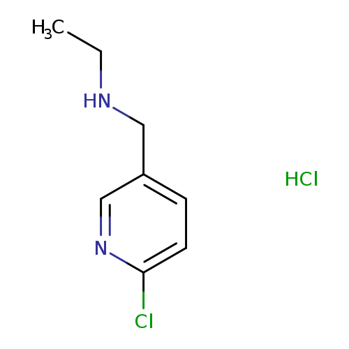 CCNCc1ccc(nc1)Cl.Cl