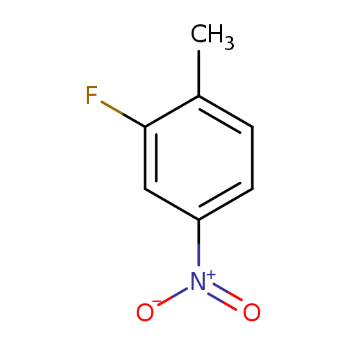 [O-][N+](=O)c1ccc(c(c1)F)C