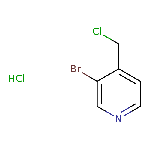 ClCc1ccncc1Br.Cl