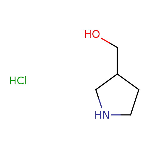 OCC1CNCC1.Cl