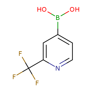 OB(c1ccnc(c1)C(F)(F)F)O