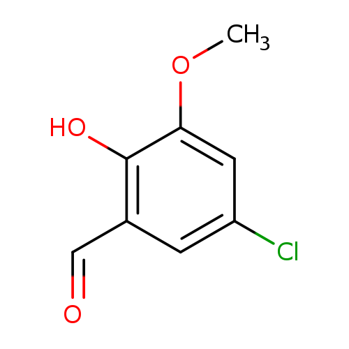 COc1cc(Cl)cc(c1O)C=O