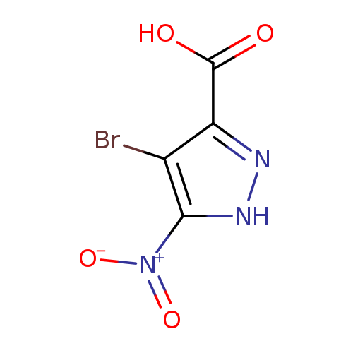 [O-][N+](=O)c1[nH]nc(c1Br)C(=O)O
