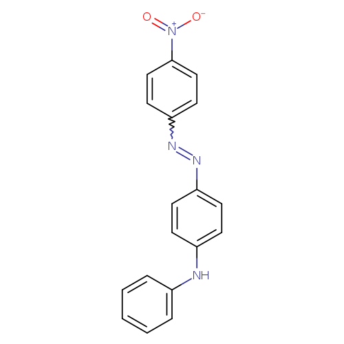 [O-][N+](=O)c1ccc(cc1)N=Nc1ccc(cc1)Nc1ccccc1