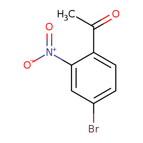 Brc1ccc(c(c1)[N+](=O)[O-])C(=O)C