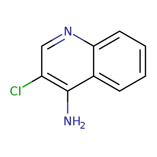 Clc1cnc2c(c1N)cccc2