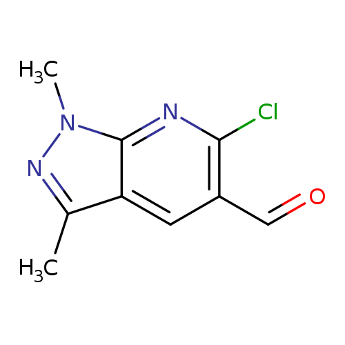O=Cc1cc2c(C)nn(c2nc1Cl)C