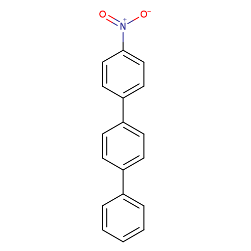 [O-][N+](=O)c1ccc(cc1)c1ccc(cc1)c1ccccc1