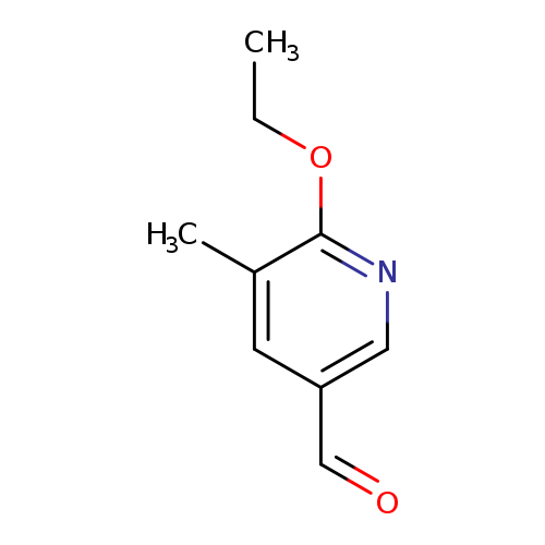 CCOc1ncc(cc1C)C=O