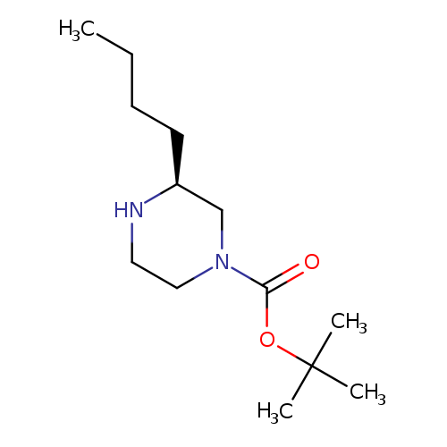 CCCC[C@@H]1NCCN(C1)C(=O)OC(C)(C)C