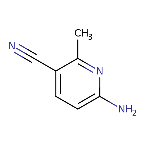 Cc1nc(N)ccc1C#N