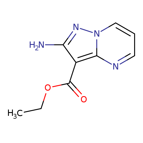 CCOC(=O)c1c(N)nn2c1nccc2