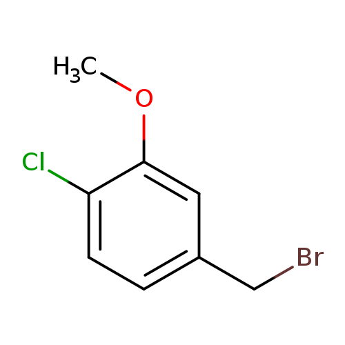 COc1cc(CBr)ccc1Cl