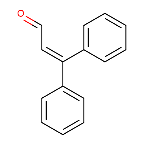 O=CC=C(c1ccccc1)c1ccccc1