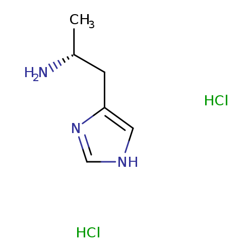 C[C@H](Cc1nc[nH]c1)N.Cl.Cl