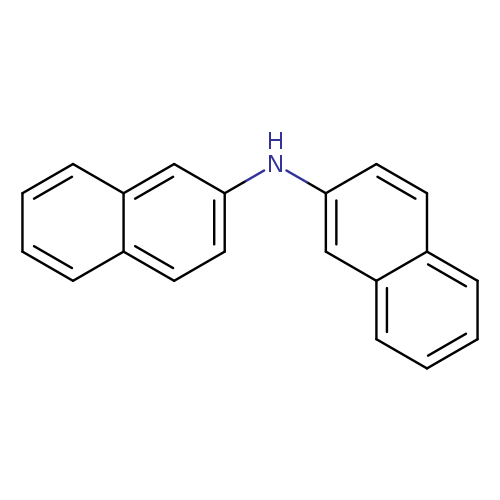 c1ccc2c(c1)cc(cc2)Nc1ccc2c(c1)cccc2