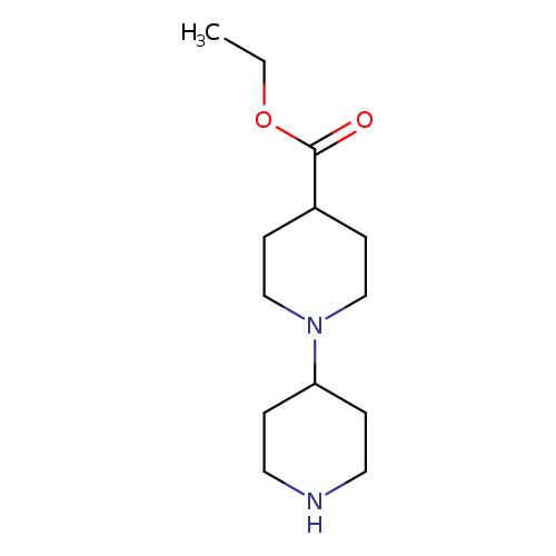 CCOC(=O)C1CCN(CC1)C1CCNCC1
