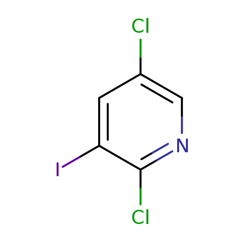 Clc1cnc(c(c1)I)Cl