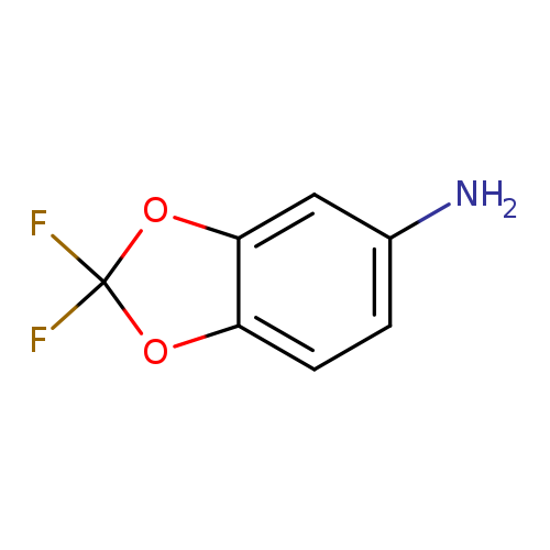 Nc1ccc2c(c1)OC(O2)(F)F