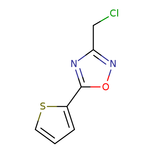 ClCc1noc(n1)c1cccs1
