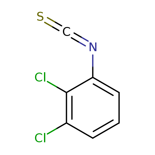 Clc1c(cccc1Cl)N=C=S