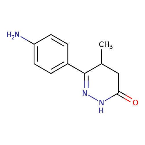 CC1CC(=O)NN=C1c1ccc(cc1)N