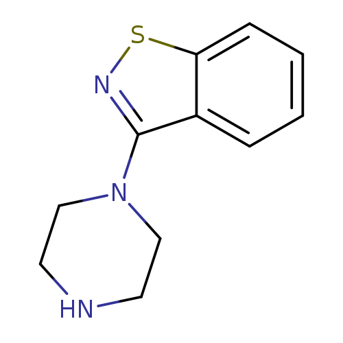 N1CCN(CC1)c1nsc2c1cccc2