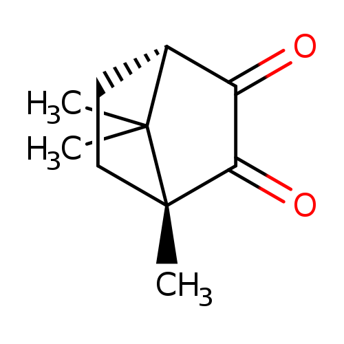 O=C1C(=O)[C@]2(C([C@@H]1CC2)(C)C)C