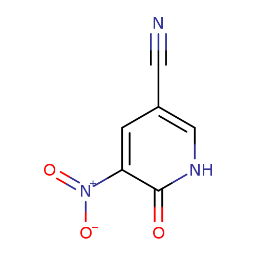 N#Cc1c[nH]c(=O)c(c1)[N+](=O)[O-]