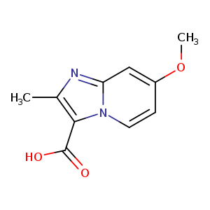 COc1ccn2c(c1)nc(c2C(=O)O)C