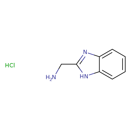 NCc1nc2c([nH]1)cccc2.Cl