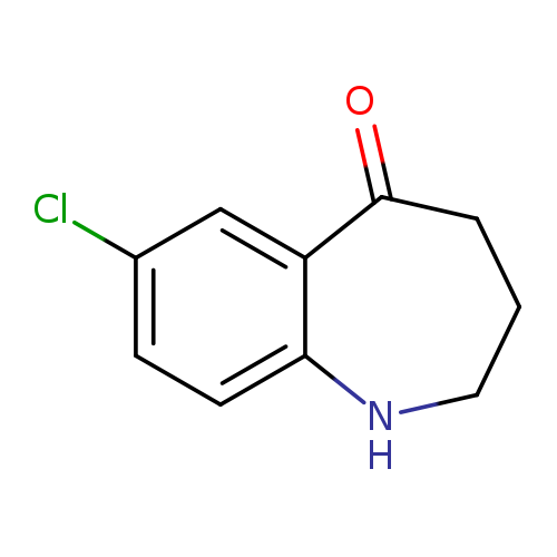 Clc1ccc2c(c1)C(=O)CCCN2