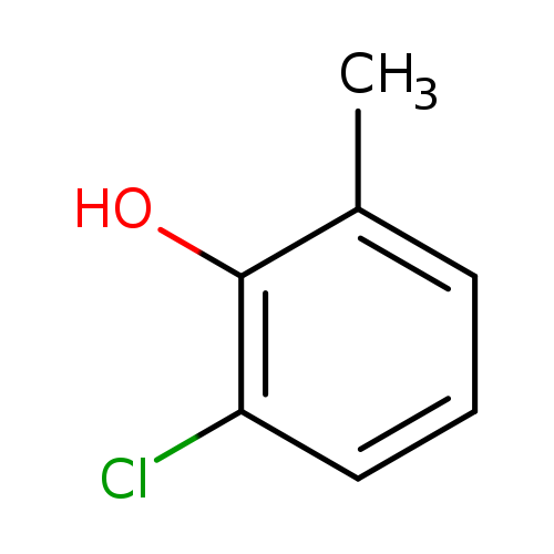 Oc1c(C)cccc1Cl