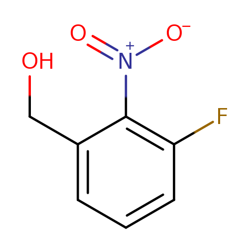 OCc1cccc(c1[N+](=O)[O-])F