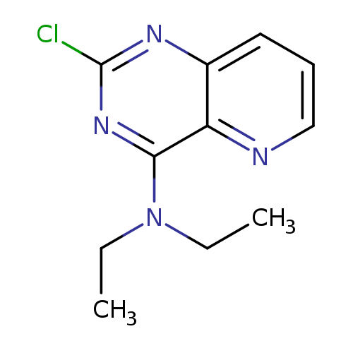 CCN(c1nc(Cl)nc2c1nccc2)CC