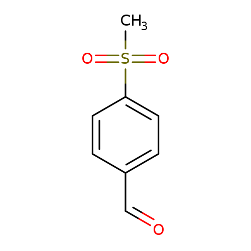 O=Cc1ccc(cc1)S(=O)(=O)C