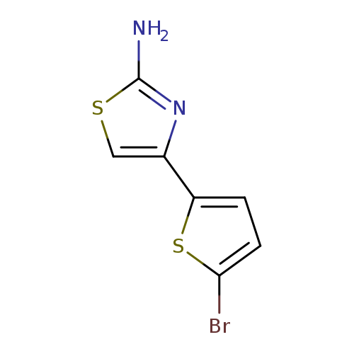 Brc1ccc(s1)c1csc(n1)N