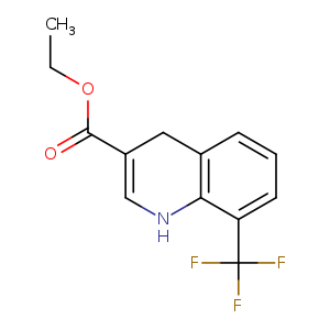 CCOC(=O)C1=CNc2c(C1)cccc2C(F)(F)F