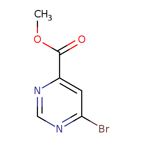 COC(=O)c1cc(Br)ncn1