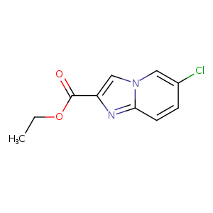 CCOC(=O)c1cn2c(n1)ccc(c2)Cl