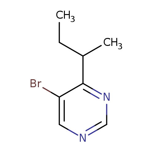 CCC(c1ncncc1Br)C