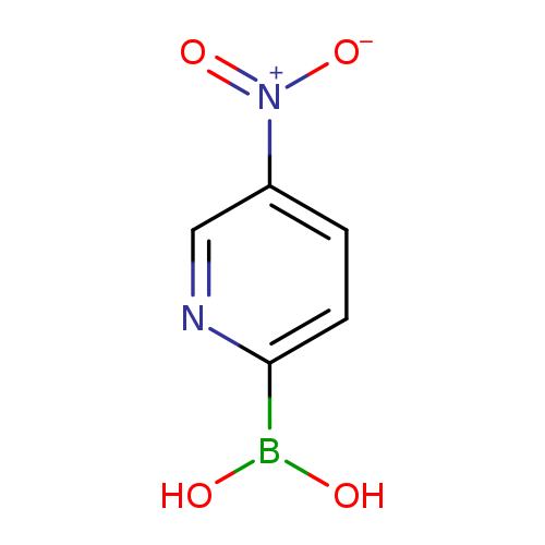 OB(c1ccc(cn1)[N+](=O)[O-])O