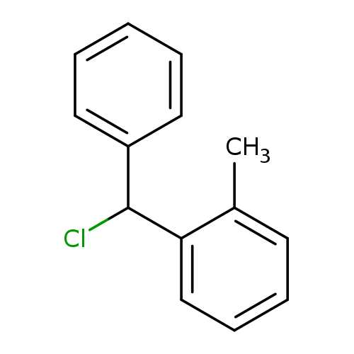 Cc1ccccc1C(c1ccccc1)Cl