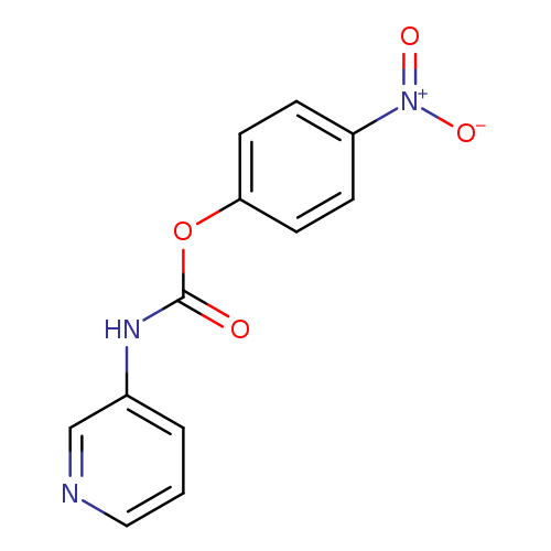 O=C(Nc1cccnc1)Oc1ccc(cc1)[N+](=O)[O-]