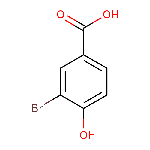 OC(=O)c1ccc(c(c1)Br)O