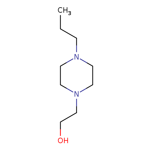 CCCN1CCN(CC1)CCO
