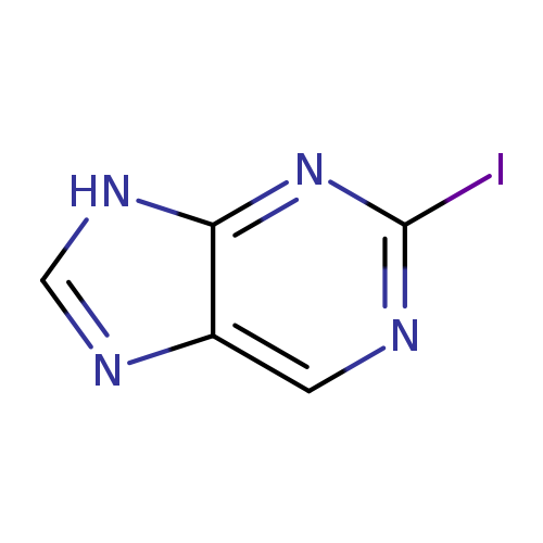 Ic1nc2[nH]cnc2cn1