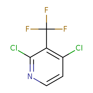 Clc1ccnc(c1C(F)(F)F)Cl